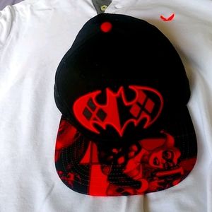 "BATWOMAN" hat 1sz $28  +free hat. 